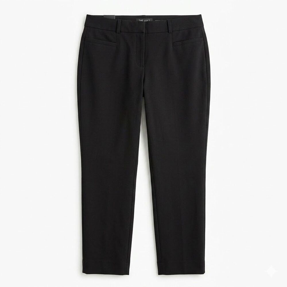 Banana Republic Black Ankle Pants Trousers Size 14
